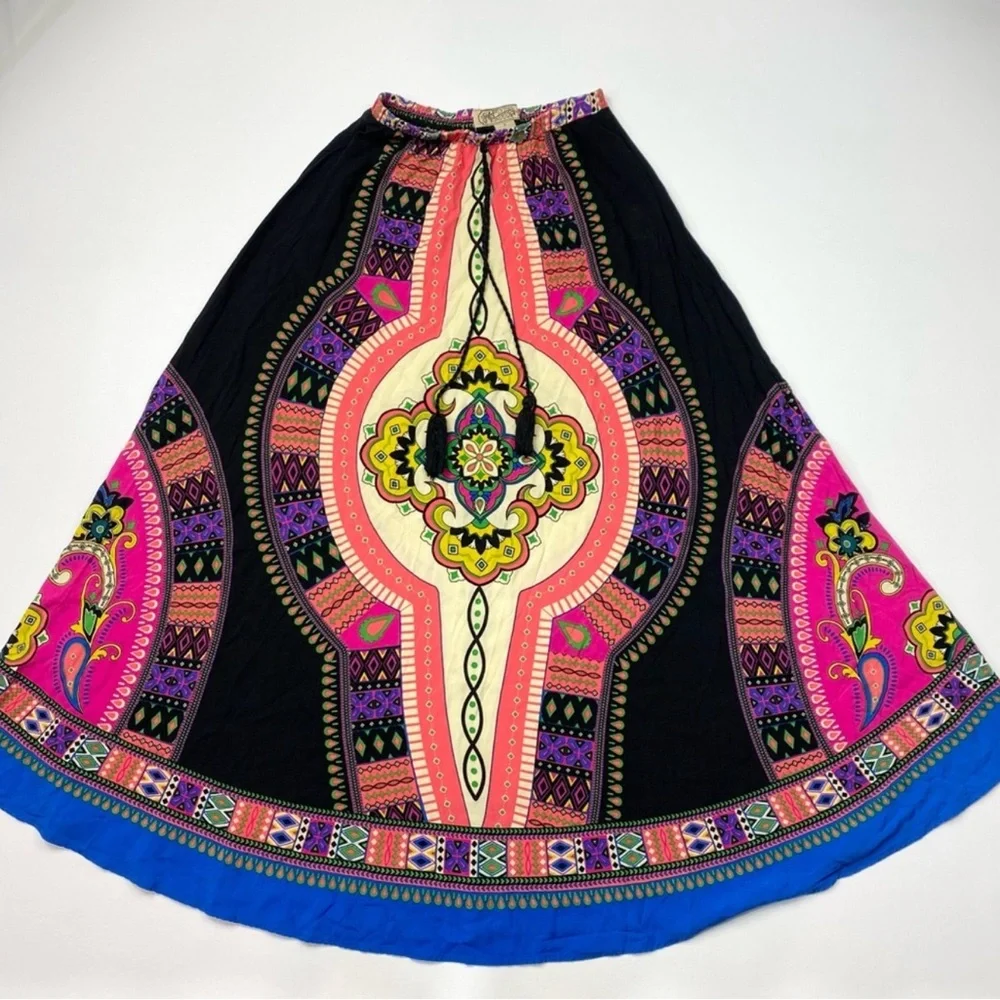 Flying Tomato Multicolor Maxi Skirt - Picture 1 of 6
